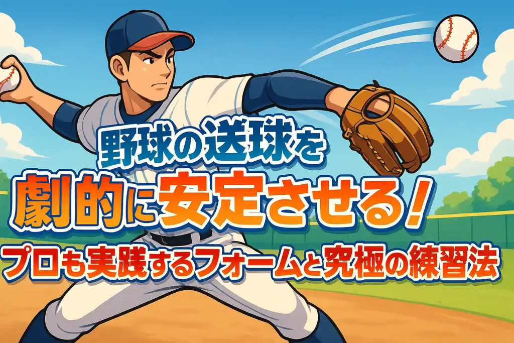 【野球の送球】を劇的に安定させる！プロも実践するフォームと究極の練習法