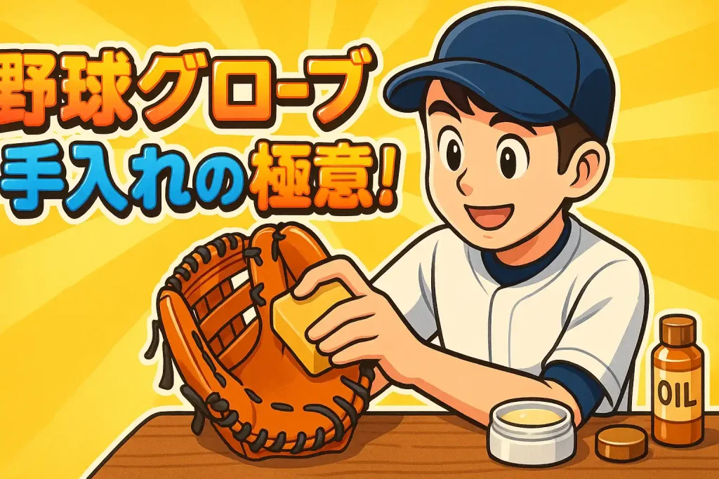 野球グローブ手入れの極意！プロも納得の長持ち術とパフォーマンス向上への道
