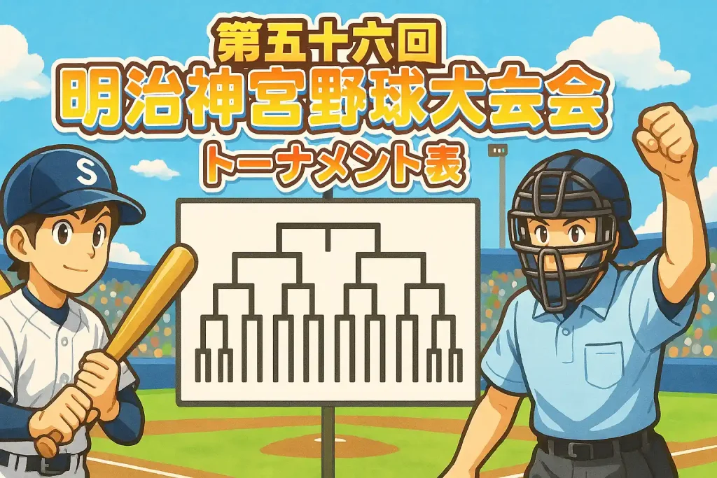 第五十六回 明治神宮野球大会（高校の部）トーナメント表
