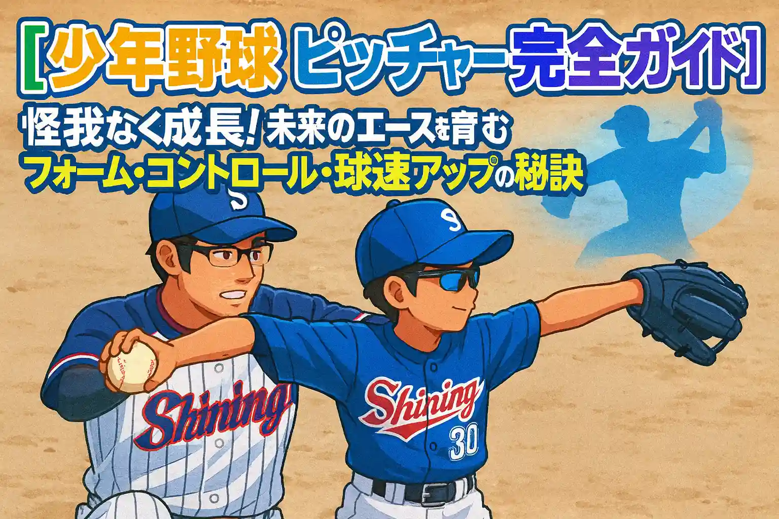 【少年野球 ピッチャー完全ガイド】怪我なく成長！未来のエースを育むフォーム・コントロール・球速アップの秘訣