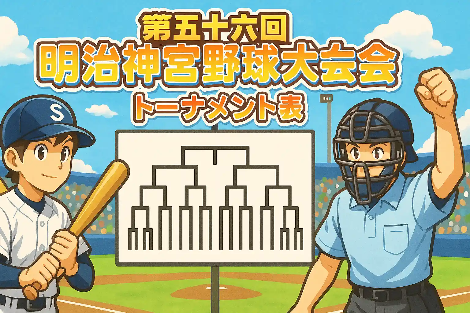 第五十六回 明治神宮野球大会（高校の部）トーナメント表